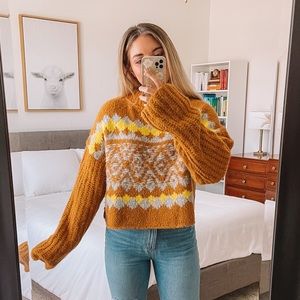 Free People Crop Sweater